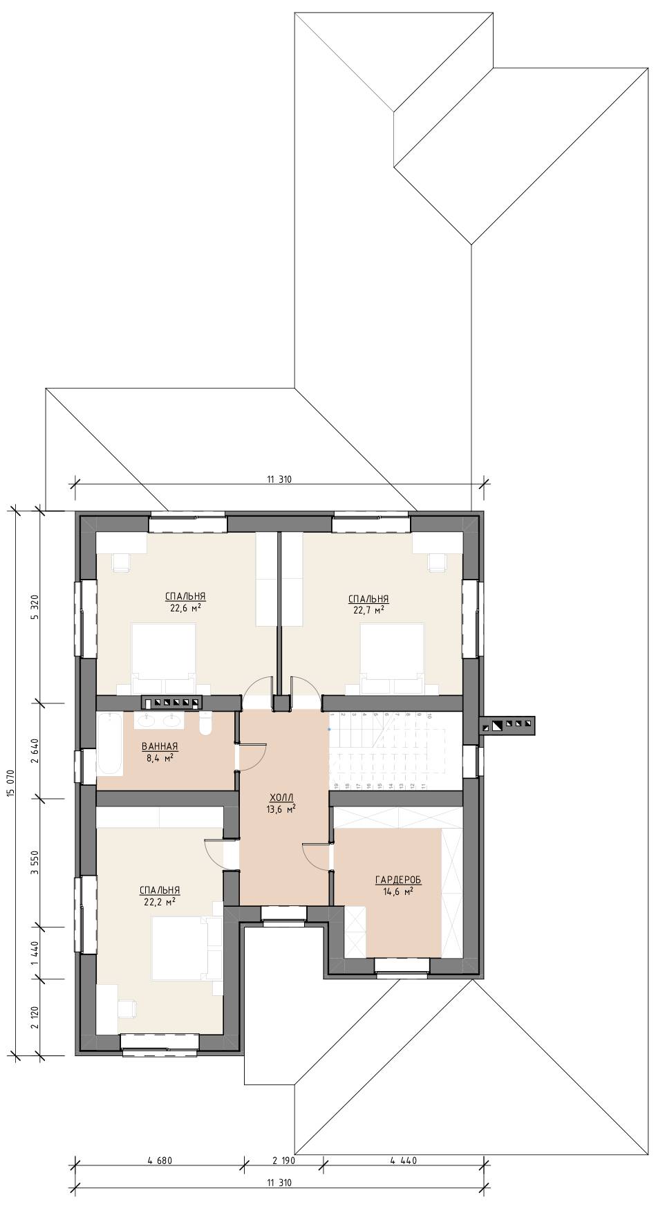 План 1 этажа