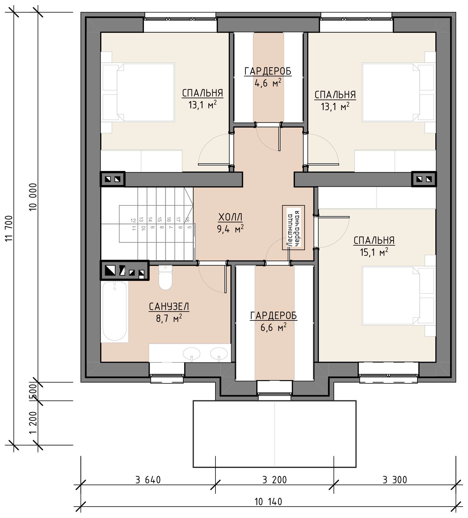 План 1 этажа